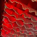 2025 New S-Shaped Luxury Hanging Wedding Curtain Event Stage Lighting Ceiling Decoration for Wedding