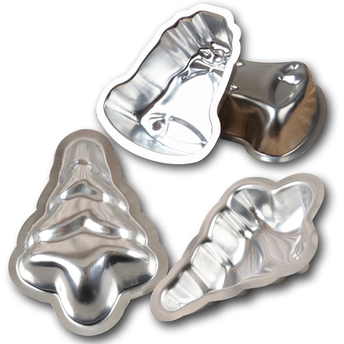 Christmas Cake Mold Cartoon Bread Cheese Jelly Cup Christmas Tree Bell Loaf Pan