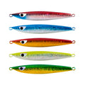 Fast Sinking Laser Luminous Jig Bait 15g-400g Mackerel Slow Jig Bait Carp Metal for Sea Fishing Plastic Bottom Lake Jigging Lure