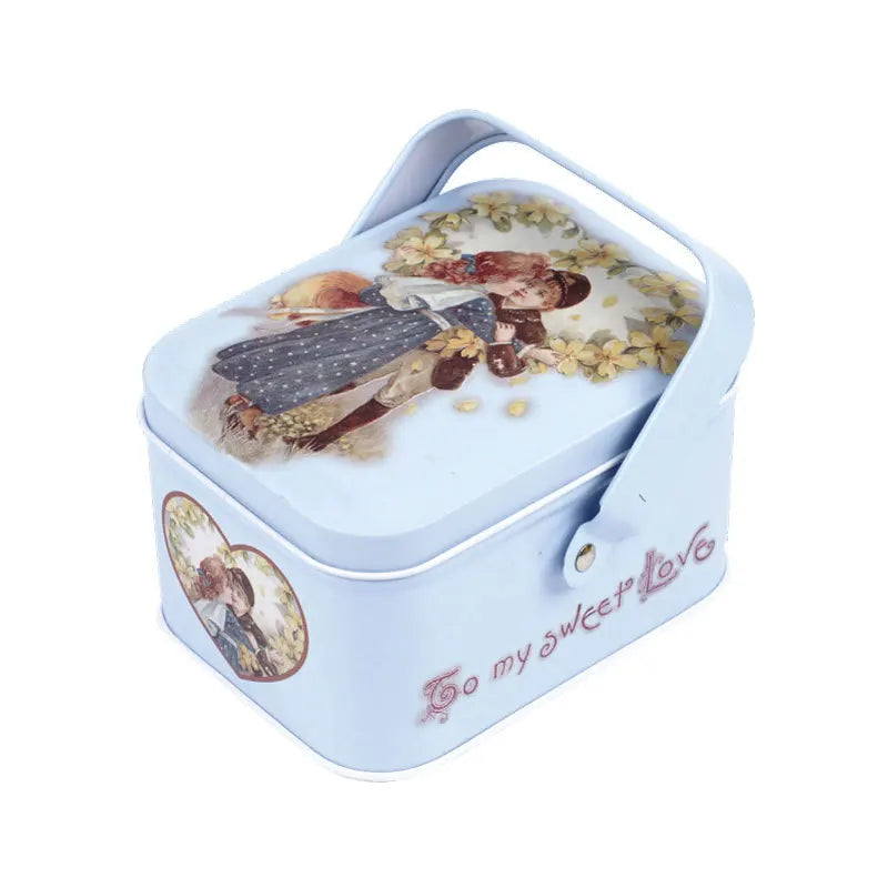 Custom Baking Gift Box Nougat Cookie Storage Square DIY Cookie Box