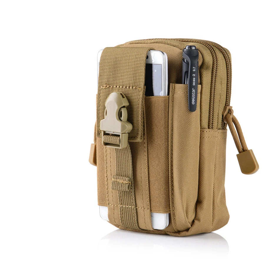 Oxford Outdoor Sport Tactical Waist Bag Small Pocket Camping Traveling Tactical Waist Pouches
