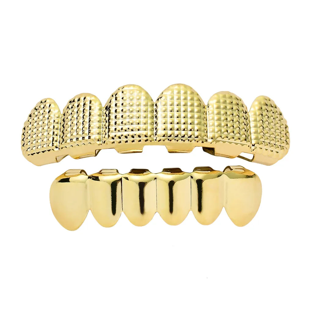 Original Fancy Oral Gold Adjustable Instant Veneers Dental Teeth Straightening Braces