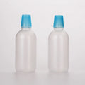 Big Size Mouth Frosted Matte Transparent PET Plastic 500ml Empty Mouth Squeeze Washing Bottles for Mouthwash Packaging