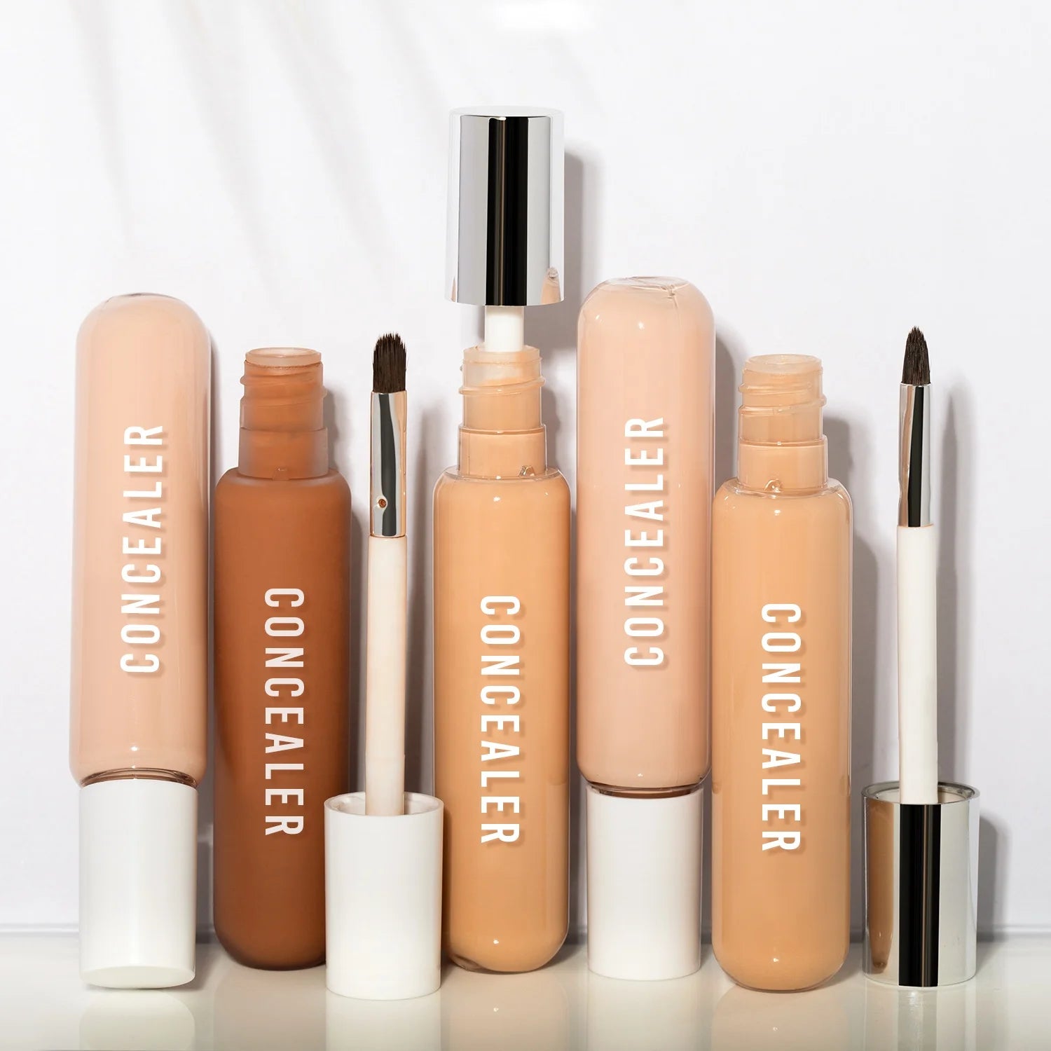 Face Make up Soft Matte Cream Concealer Private Label Vegan Water Proof Full Coverage Liquid Concealer