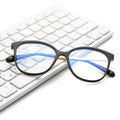 Retro Fashion Top Quality Frame Metal Blue Light Blocking Glasses for Computer Anti Bluelight Unisex Women and Mens MegaBDM