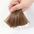 Invisible Tape in Hair Extensions 100human Hair 100% Remy Cuticle Aligned Double Drawn Straight Tape Hair Extensions Tape in