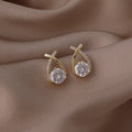 2022 Fashionable Hot Sale Zircon Earrings Studs Luxury Women Earring High Quality Jewelry