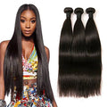 Cheap Virgin Remy Hair Extensions VendorSilky Straight Mink Brazilian Human Hair Pre Plucked Bundle With Lace Closure & Frontal