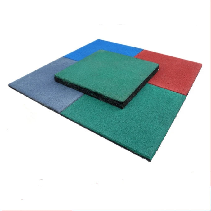 Outdoor Park Used Color Flooring Gym Rubber Mat Tiles Floor