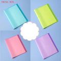 A4 Student Candy-colored File Folders Classified Resource Booklet Document Storage Bag660