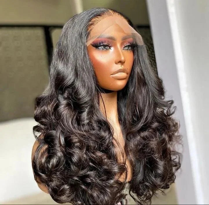 Human Hair Wigs Loose Wave hd Lace Frontal Wig for Black Women Cheap Glueless 13x4 hd Lace Wig Wholesale