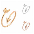 Wholesale Cheap Alloy Gold Arrow Ring