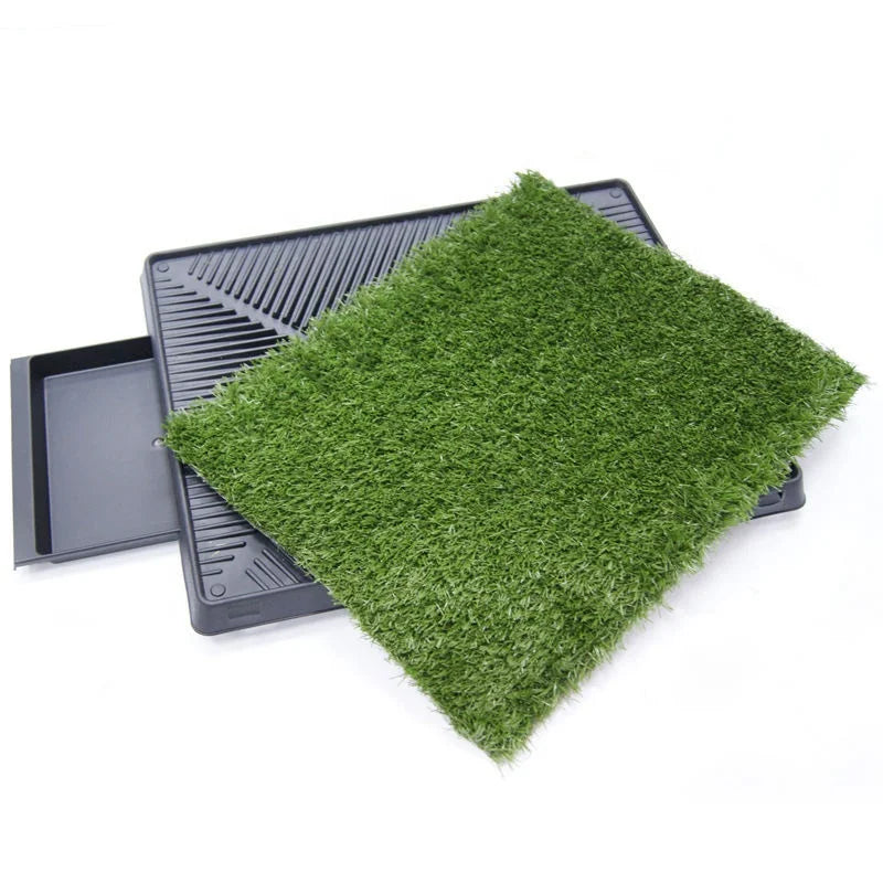 Factory Direct Luxury Dog Potty Training Pet Toilet Indoor Outdoor Portable Puppy Potty with Tray Made of Durable Plastic