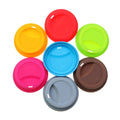 Reusable 9cm 9.5cm Food Grade Silicon Tea Mug Cup Lid Silicone Drink Cup Lid Silicone Lid Cover