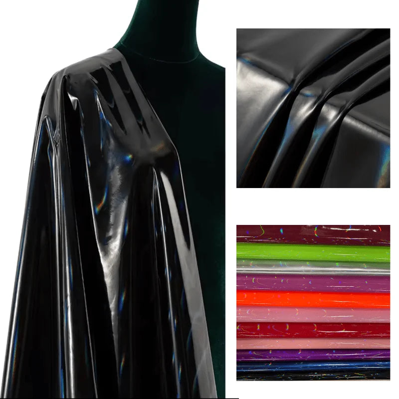 Customized Color 4-Way Stretch Synthetic Leather Knitted PU Leggings with Mirror Effect Shine for Use with Accessories Skirts