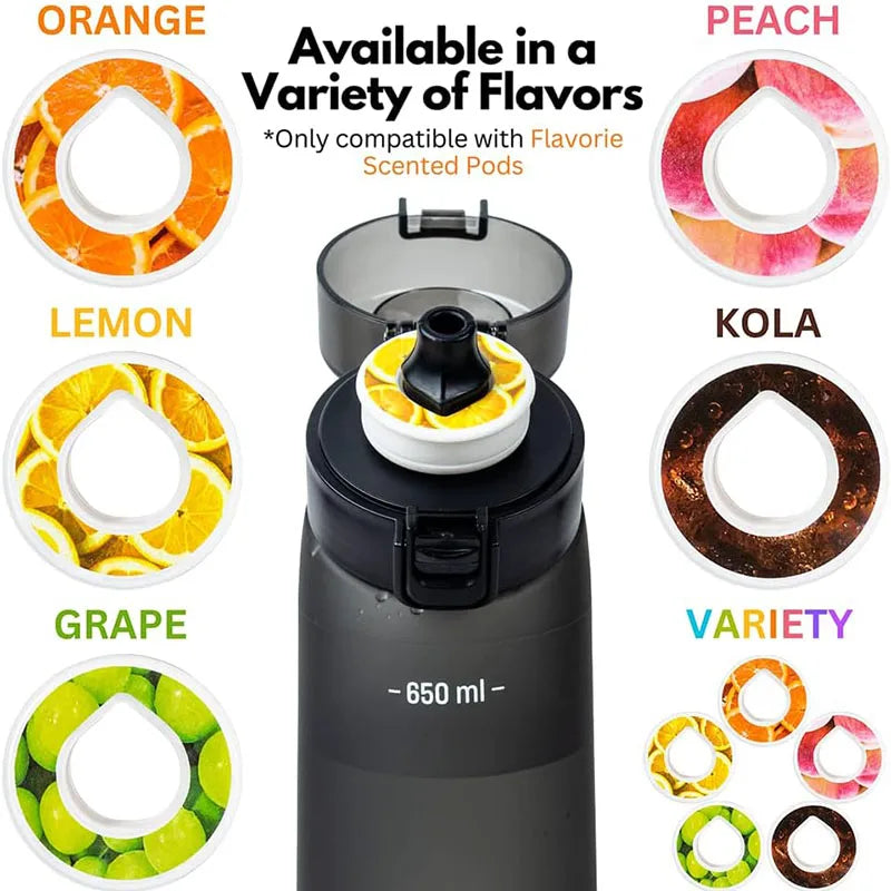 Flavoring Pod Scent Fruity Sprite Cola Whisky Milk Coffee Pod Water Drink Bottle Flavored Scent Flavour Pod PP Plastic Classic