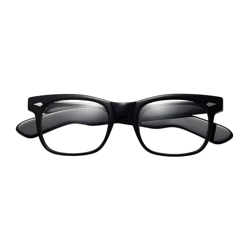 Vintage Design Computer Men Eyeglasses Optical Glass Spectacles Blue Light Blocking Acetate Frame Glasses