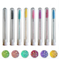 New Style Eyelash Extension Cleaning Brush Disposable Eyelash Brush Holder Eye Lash Brushes Mascara Wands Tubes