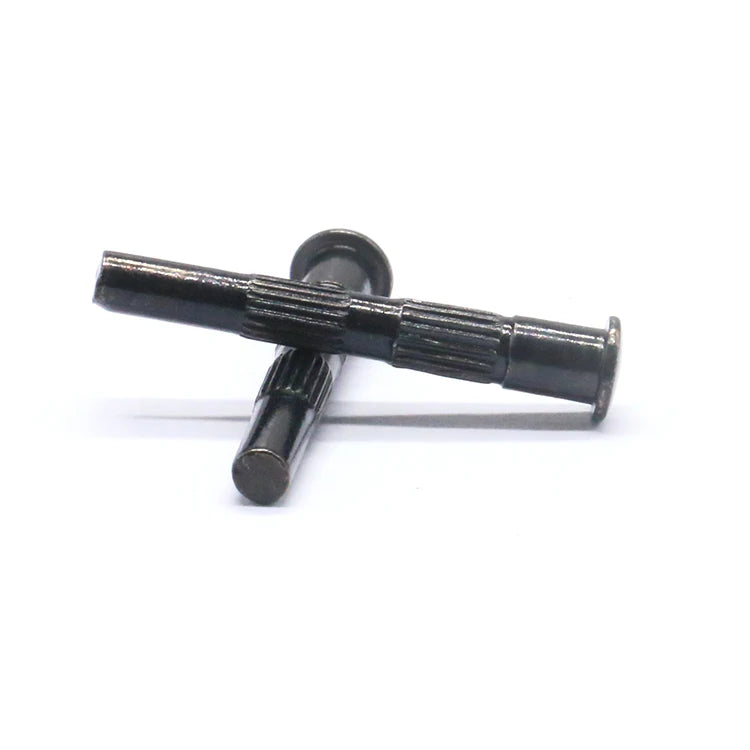 Chinese Factory Hot Sale & High Quality Best Selling Iron Black Galvanized  Round Head Solid Rivets