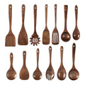 Hot Selling 13-Piece Non-Stick Kitchen Utensil Set Includes Home Wood Pan and Baking Utensils for Cooking