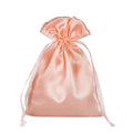 High Quality Soft Silk Satin Drawstring Customizable Logo Print Jewelry Packaging Gift Pouches