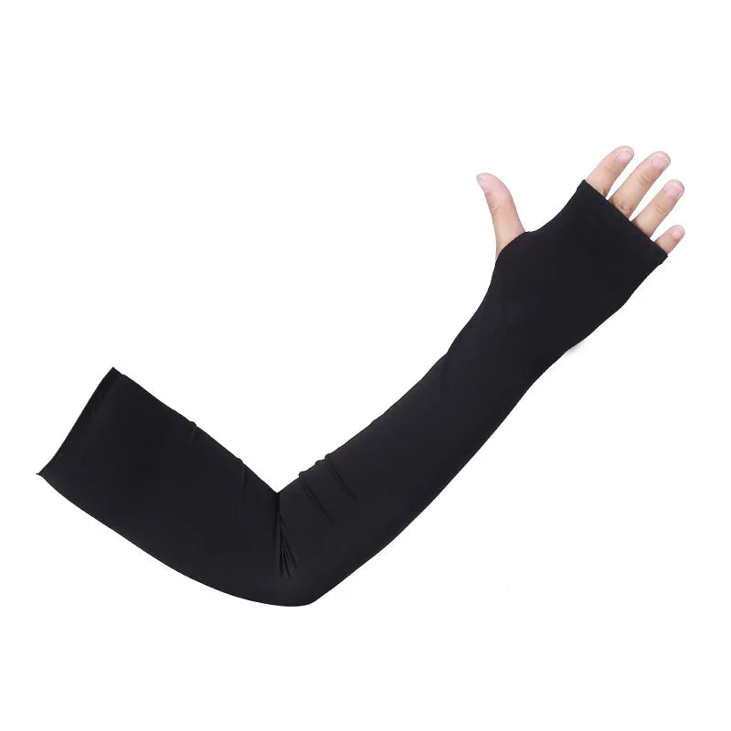 Wholesale Summer Sports Sun Heat Protection Arm Sleeves Custom Fishing Cooling Cycling Riding Arm Sleeves