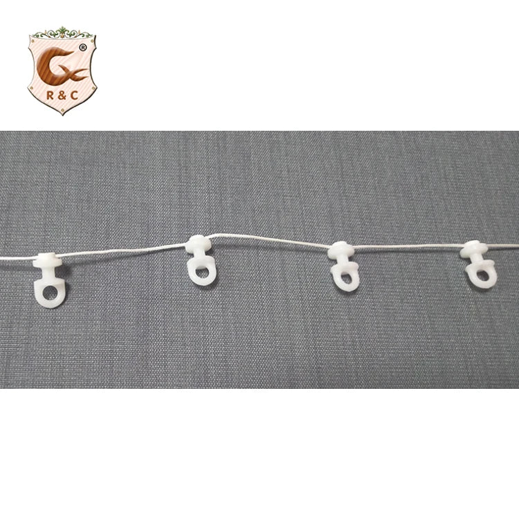 Wholesale Wave Curtain TRack Accessories Runner Ripple Fold Curtain Track Runner for Curtain Track