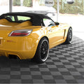 Free Sample Durable Modern Anti-Slip Plain PVC Garage Floor Tiles Interlocking Indoor Floor Tile Car Parking