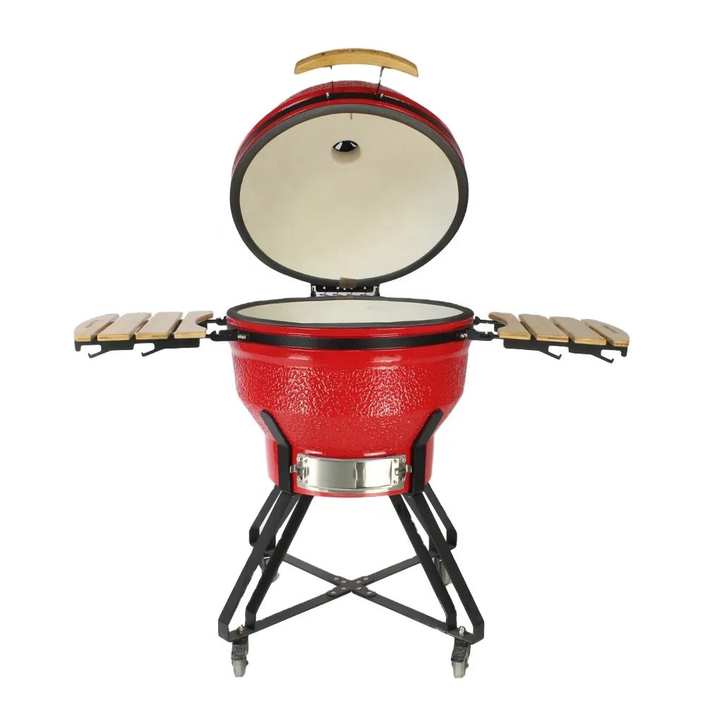 Pouces China Kamado Joe 26 Inch Deflector Kamado Die Cast Accessories Long Pizza Cutter Difflaector Auplex Kamado Bbq Grill