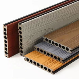 High Quality WPC Wooden Composite Outdoor Hollow Panel Patio Decking Outdoor