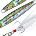 SNEDA Long Casting Metal Jig Lures 25g 40g 50g Sea Bass Fishing Lure Set Jigging Lures Jigs Saltwater