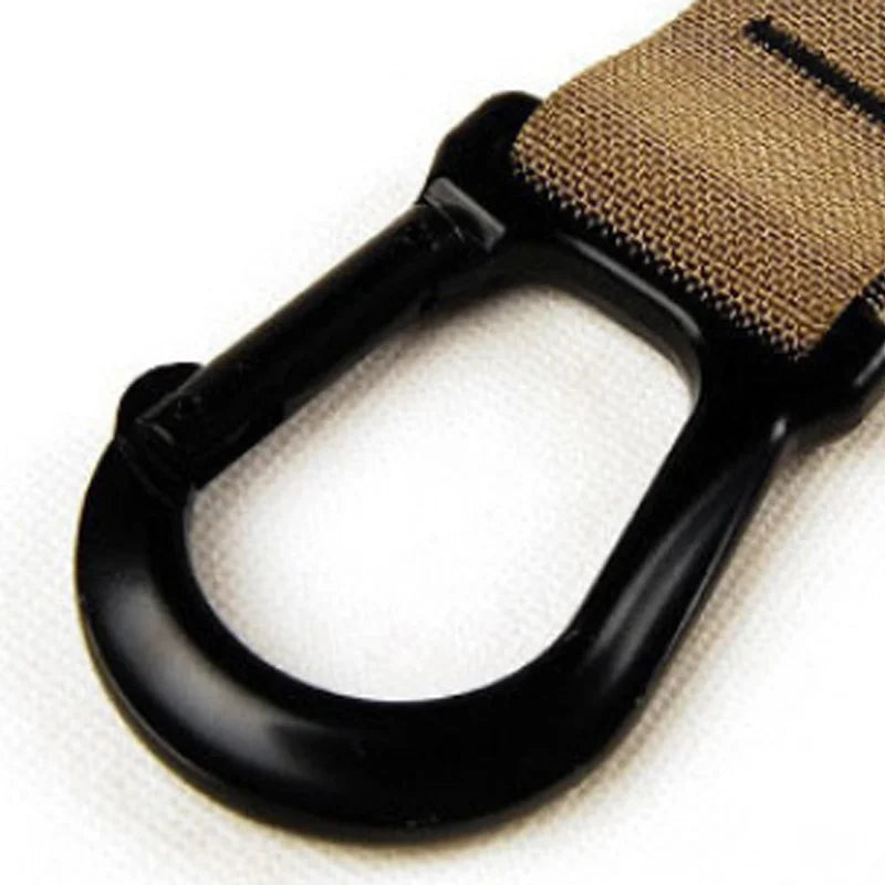 38MM Aviation Aluminum 1200kg Mousqueton Connector Snap Buckle for Suspension Trainer Fitness