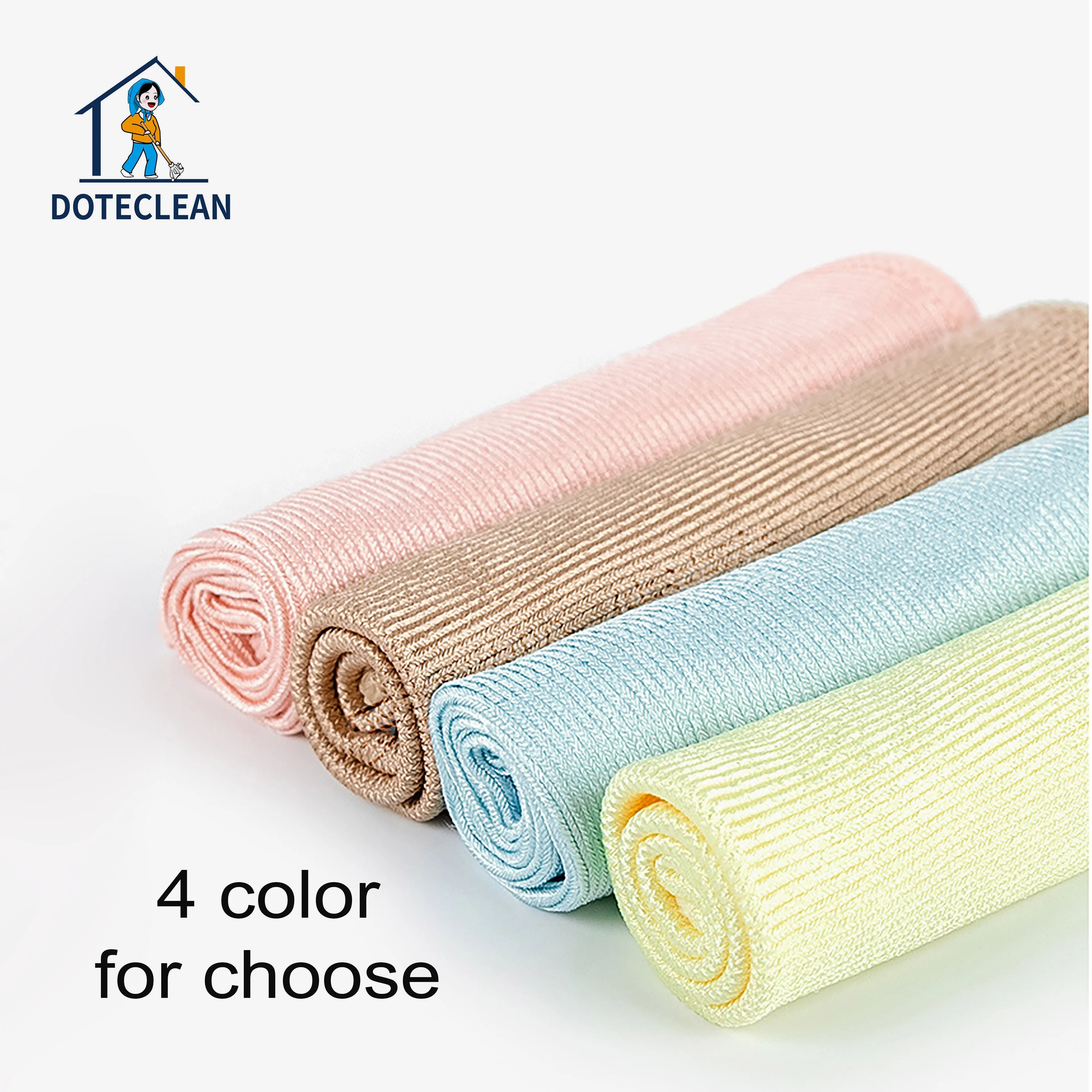 Microfiber Glass Cleaning Cloths Quickly Removes Stains Lint for Windows Windshields Mirrors Stainless Steel for Kitchen Use