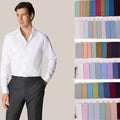 High-end 40% Cotton 60% Polyester Yarn Dyed Dobby Men's Classic Shirting Fabric for Boys Girls School Uniform Shirts