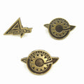 Japanese Anime Steins Gate Makise Kurisu Labmem Lapel Pin Brooch Badge Cosplay Props Accessories