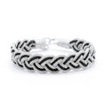 Luster Jewelry Fashionable and Stylish Turkish Hand-woven Charm Sterling Silver 925 Men Bracelet