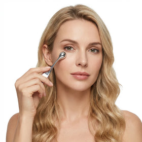 Zinc Alloy Eye Cream Applicator Metal Massager Wand for Dark Circles and Puffiness Relief Eye Roller Spatula Wholesale