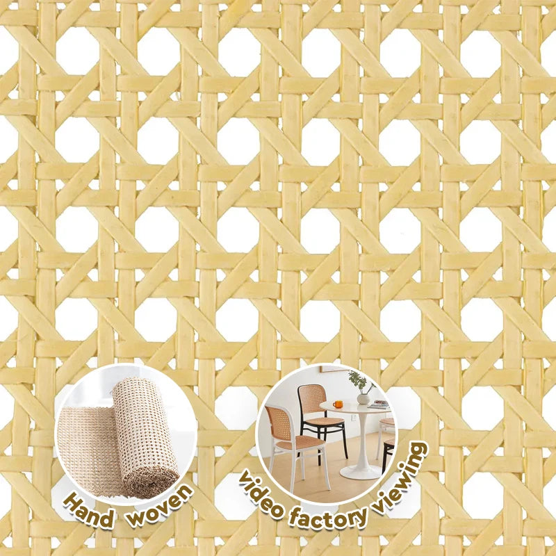 Brand New UV-Resistant Mesh Natural Rattan Fiber Cane Webbing Rattan Furniture Garden Furniture for Garden Lounge
