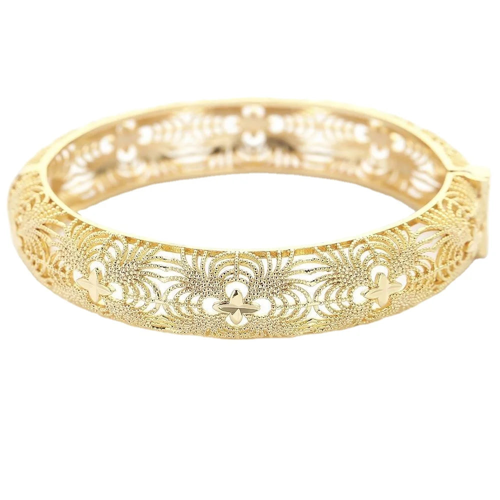 Wholesale Jewelry Women Gold Bracelet Dubai Golden Bracelets Bangle for Men Women