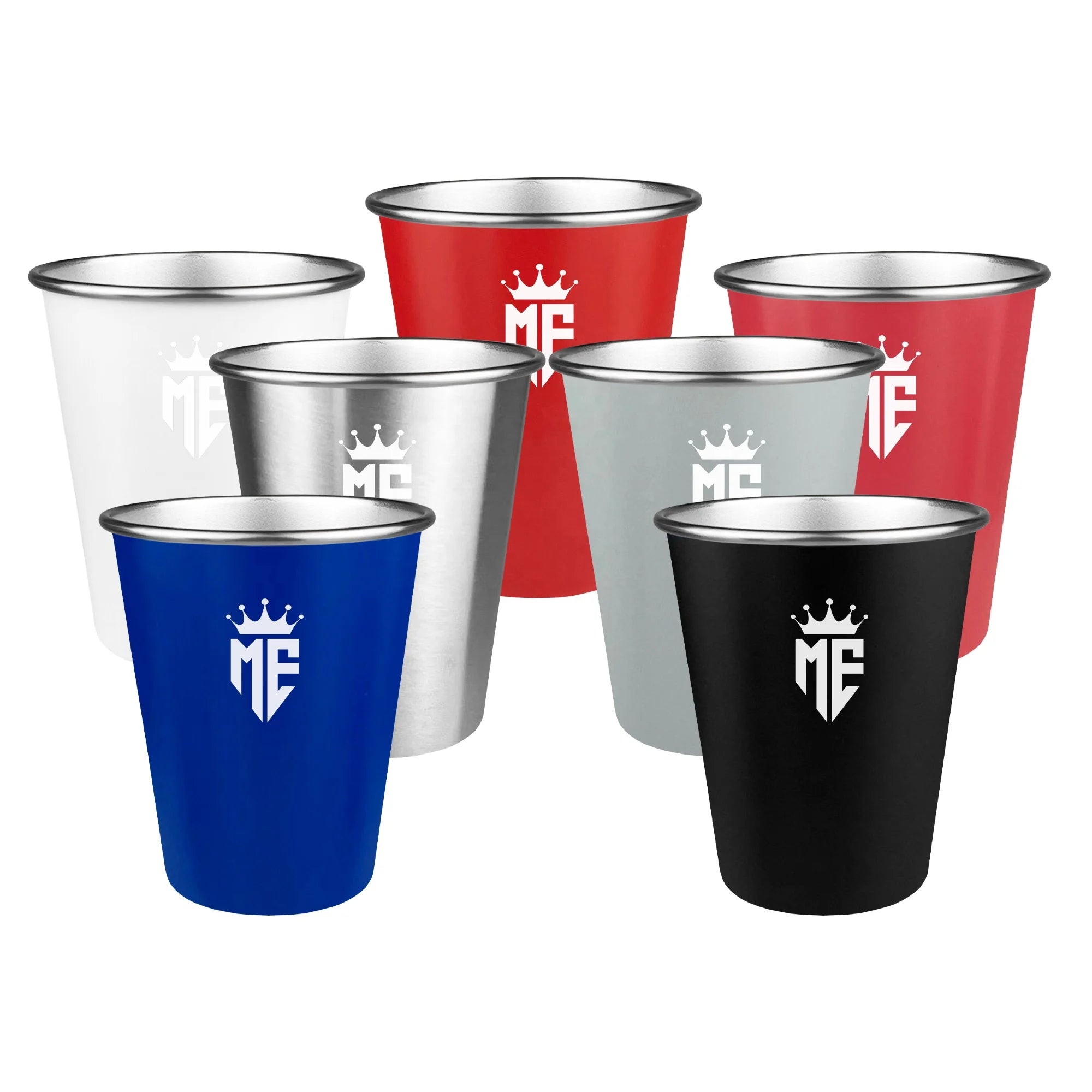 400ML Metal Party Cup Promotional Gifts Tumblers Cups MS032 Wholesale Insulated Stainless Steel Colorful Water Cups in Stock