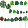 D-LE001 Artificial Green Leaves Palm Turtle Leaf Christmas New Arrival Eucalyptus Leaves for Wedding Home Decor