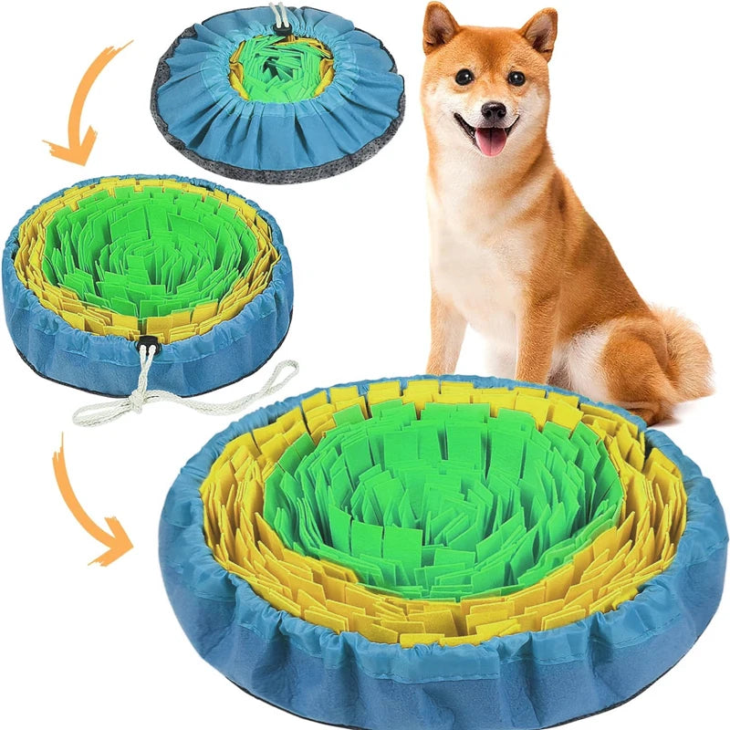 Manufacturer Custom Interactive Washable Dog Snuffle Mat Smell Training Slow Eating Snuffle Mat for Dogs