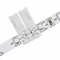 Factory 2-Pin 8mm 10mm LED Connector I-Shaped Right Angle 3528 5050 Single Color LED Strip Lights Lighting Accessories