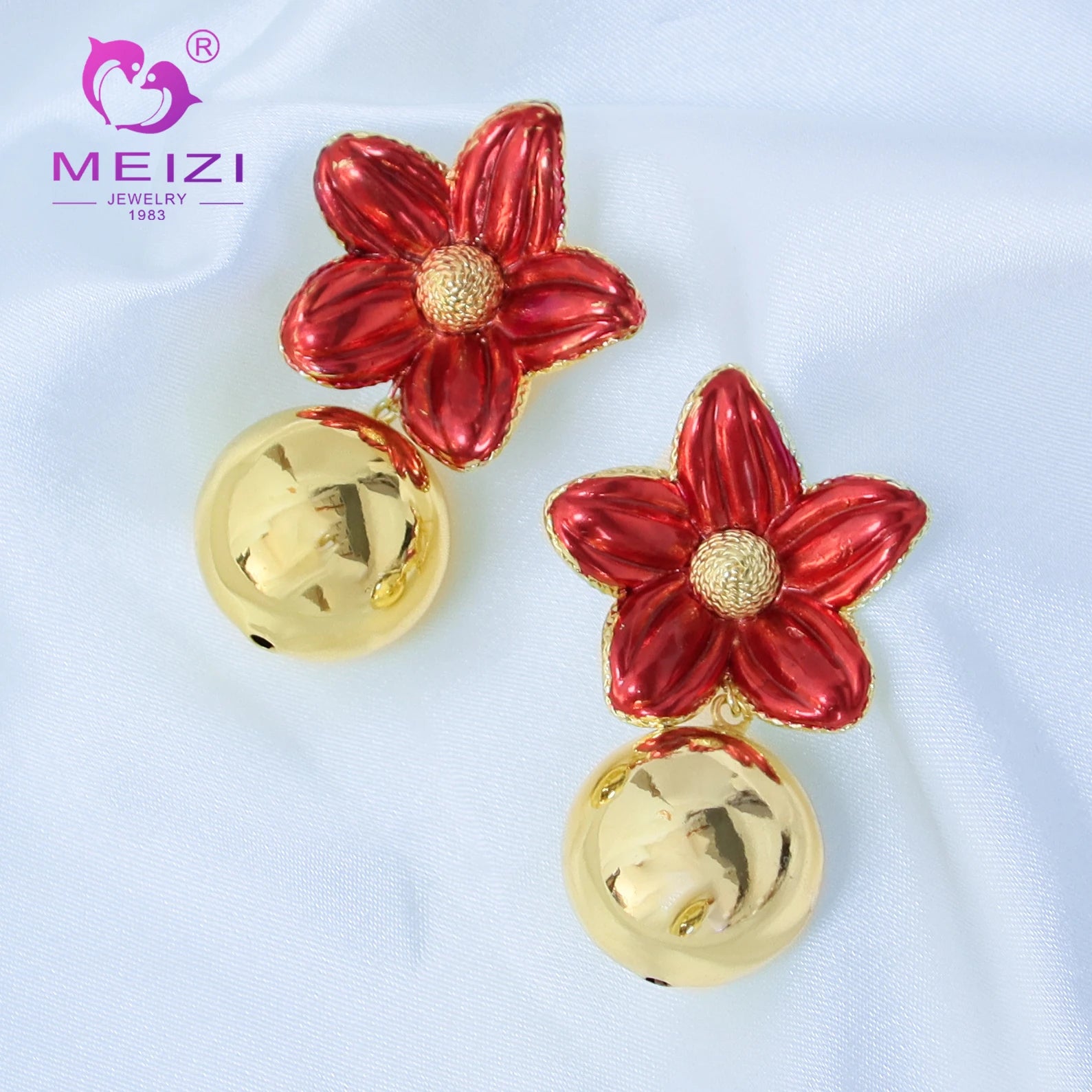 MEIZI JEWELRY Customized 2024 New Arrival Fashion Jewelry New Earrings for Women 18k Gold Earrings Women