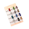 Dubai Muslim Fashion Fine Brooches Hot New Color Diamond Ball Chiffon Scarf Pin Clip Ladies Hijab Abaya No Hole Brooches