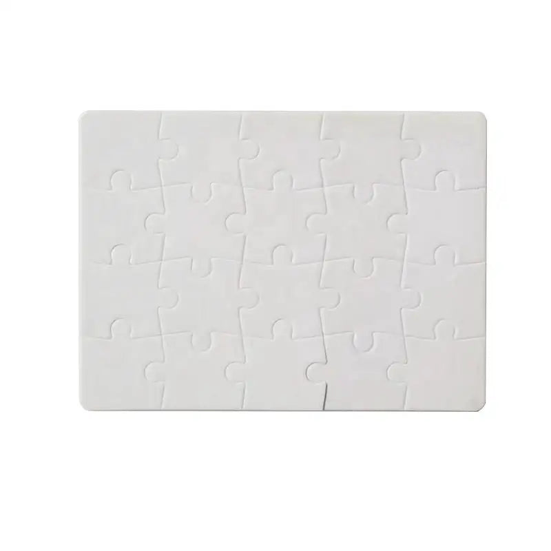 20 Pieces Personalized Custom Photo Puzzles Photo Frame A5 Size Sublimation Heat Transfer DIY Jigsaw Puzzles Photo Frame