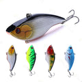 TOPRIGHT 18g 75mm V1004 Lipless Crankbait Sinking Vib Sinking Chatter Vibe Fishing Wobblers Bass Fishing Lure