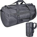 XXXL Extra Large Smell Proof Duffle Bag Backpack Sport Gym Overnight Weekender BagTravel Duffel Bag With Carbon Lining