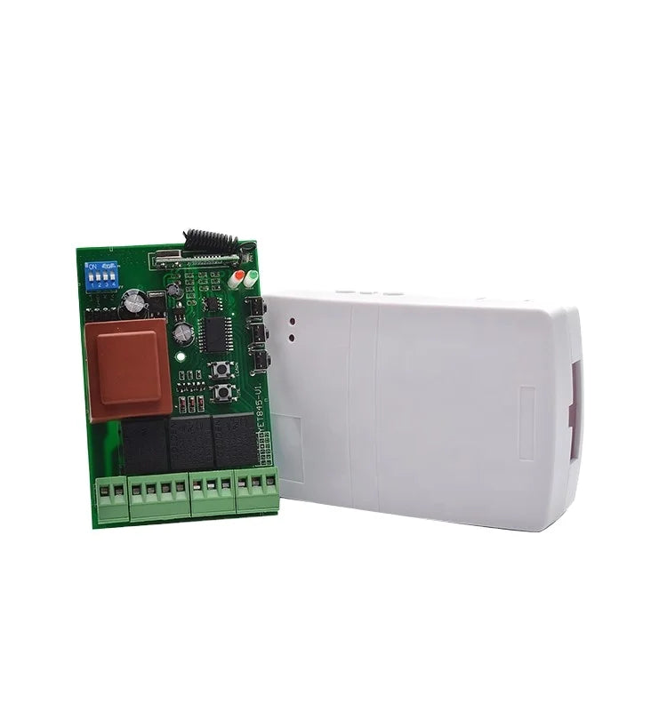 YET845 Garage Door Openers Wireless Gate Roller Shutter Motor Multi Frequency Remote On/off Switch Controller and Receiver