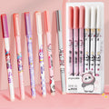 Erasable Gel Pen Crystal Blue Refill 0.5mm Office Supplies Erasable Pen for Primary School Students
